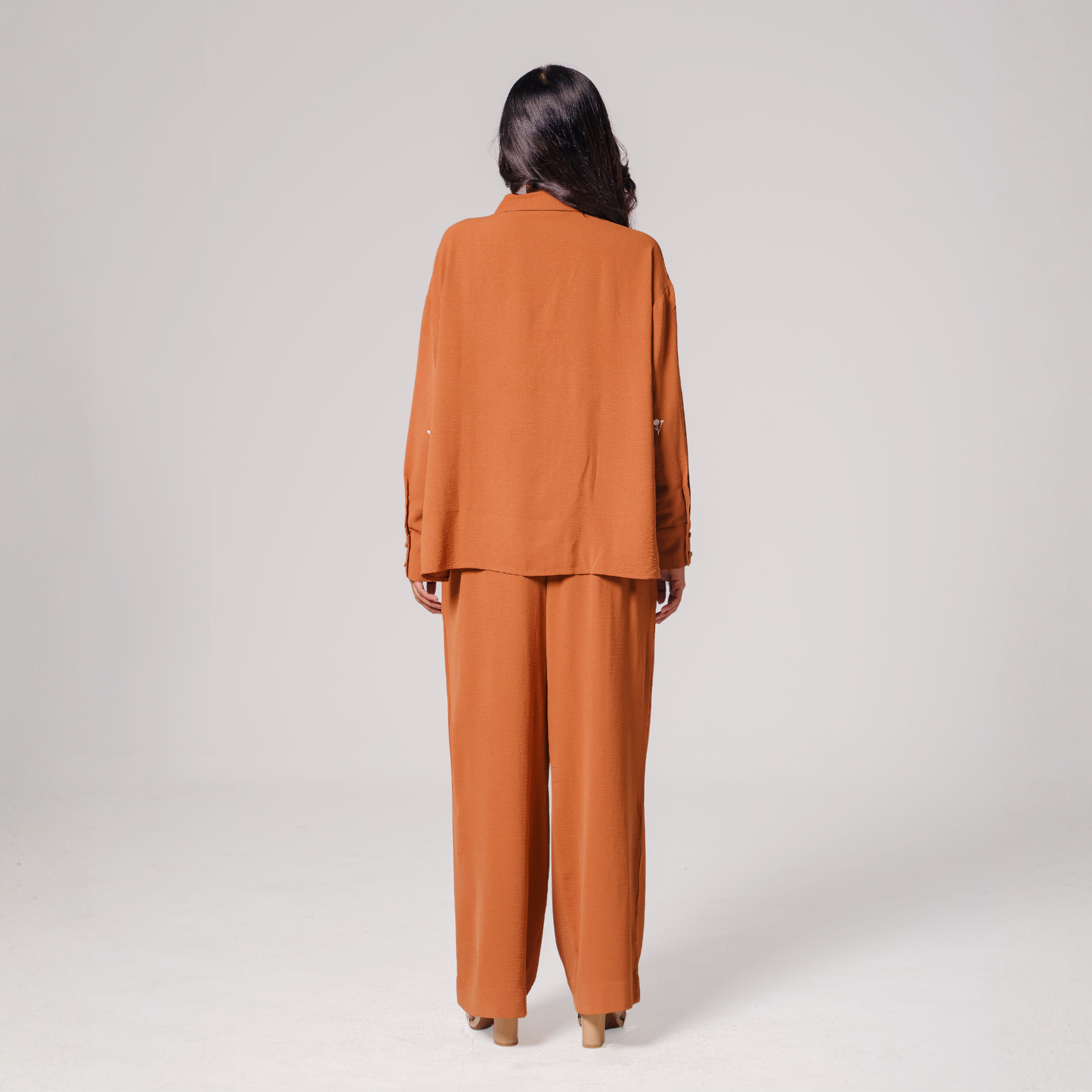 Bloom Embroidery Co-Ord Set