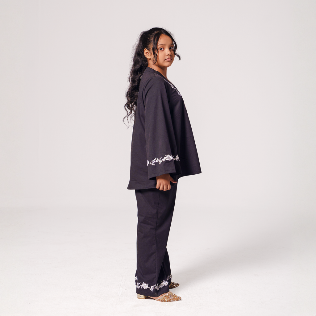 Girl’s Embroidered Co-Ord Set
