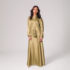 Luxe Satin Skirt Set