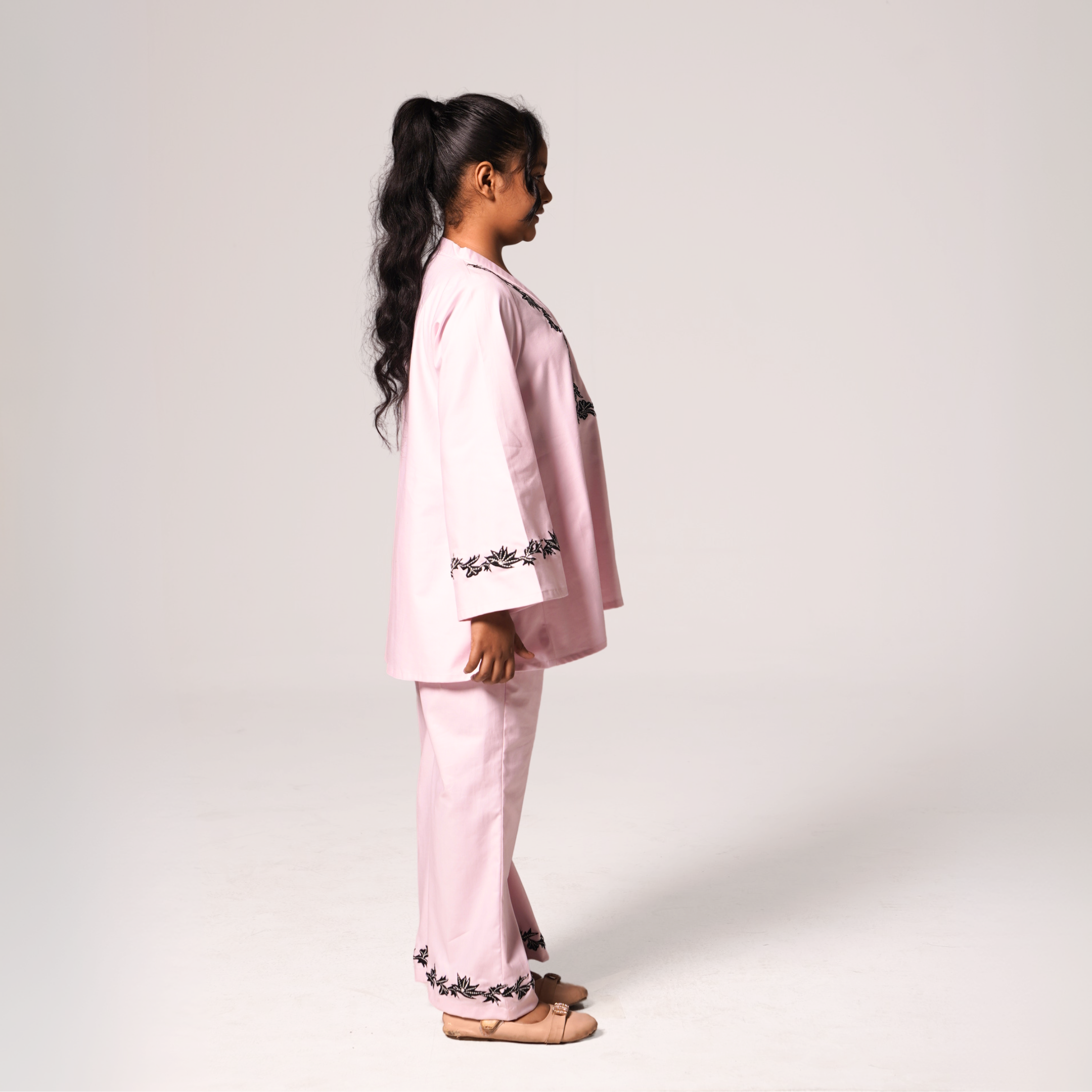 Girl’s Embroidered Co-Ord Set