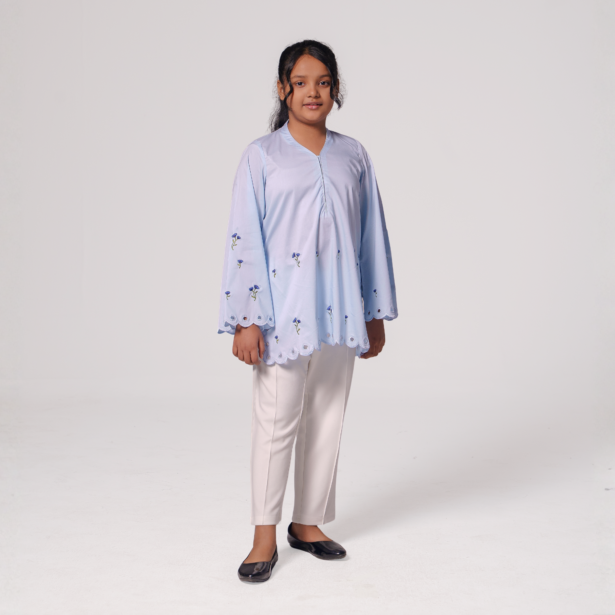 Girl’s Embroidered Single kurti
