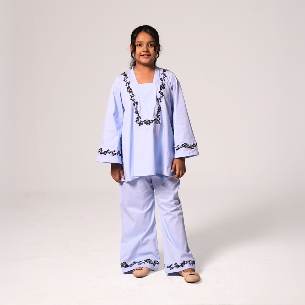 Girl’s Embroidered Co-Ord Set