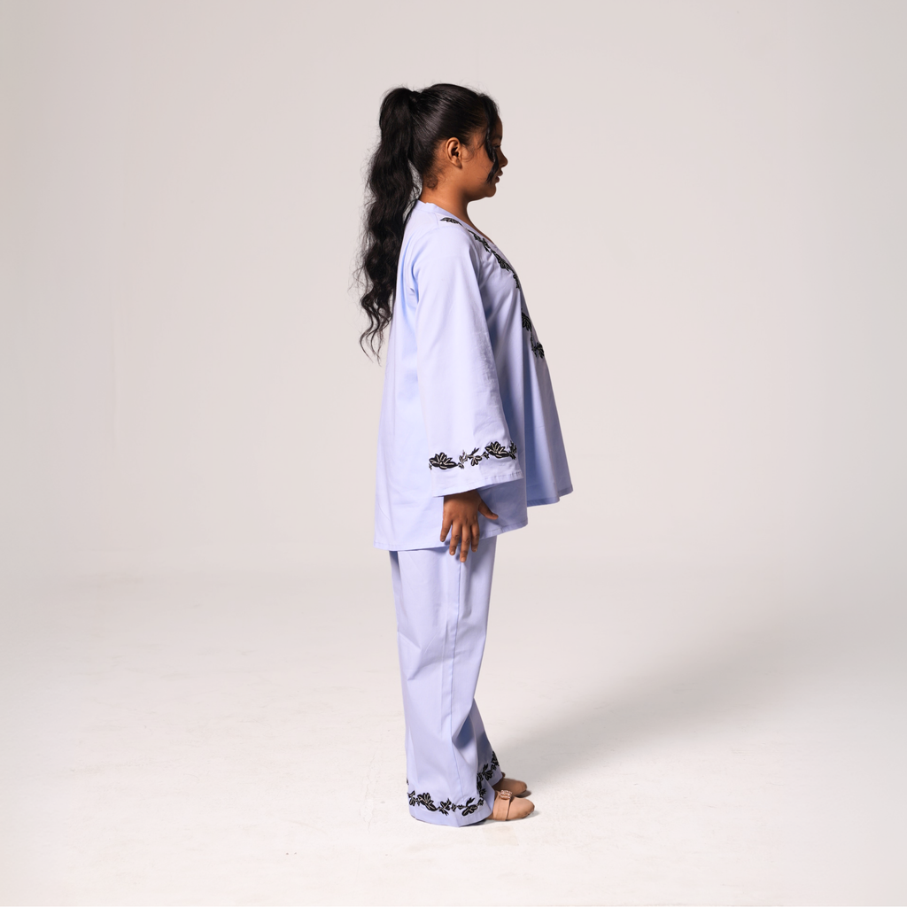 Girl’s Embroidered Co-Ord Set