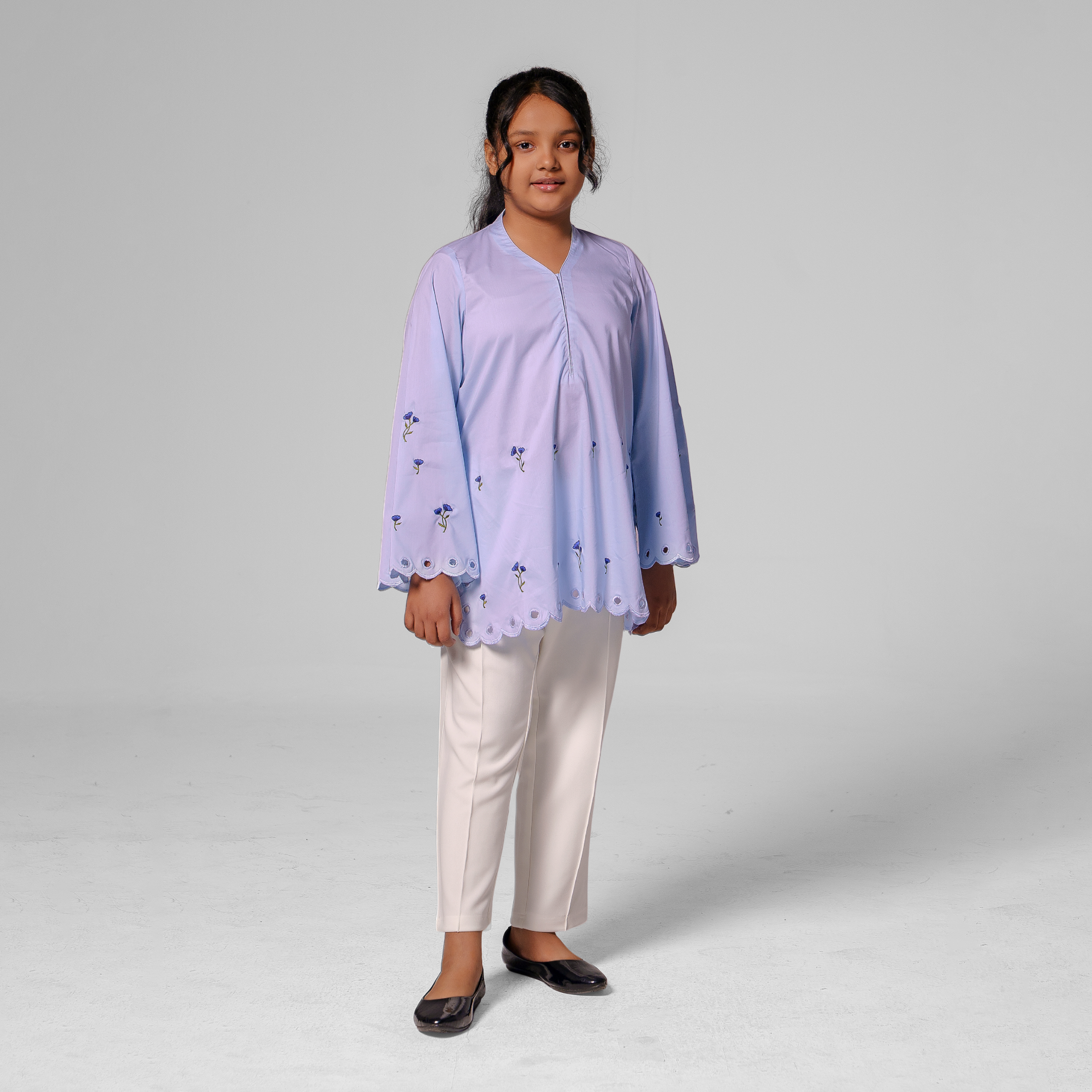 Girl’s Embroidered Single kurti