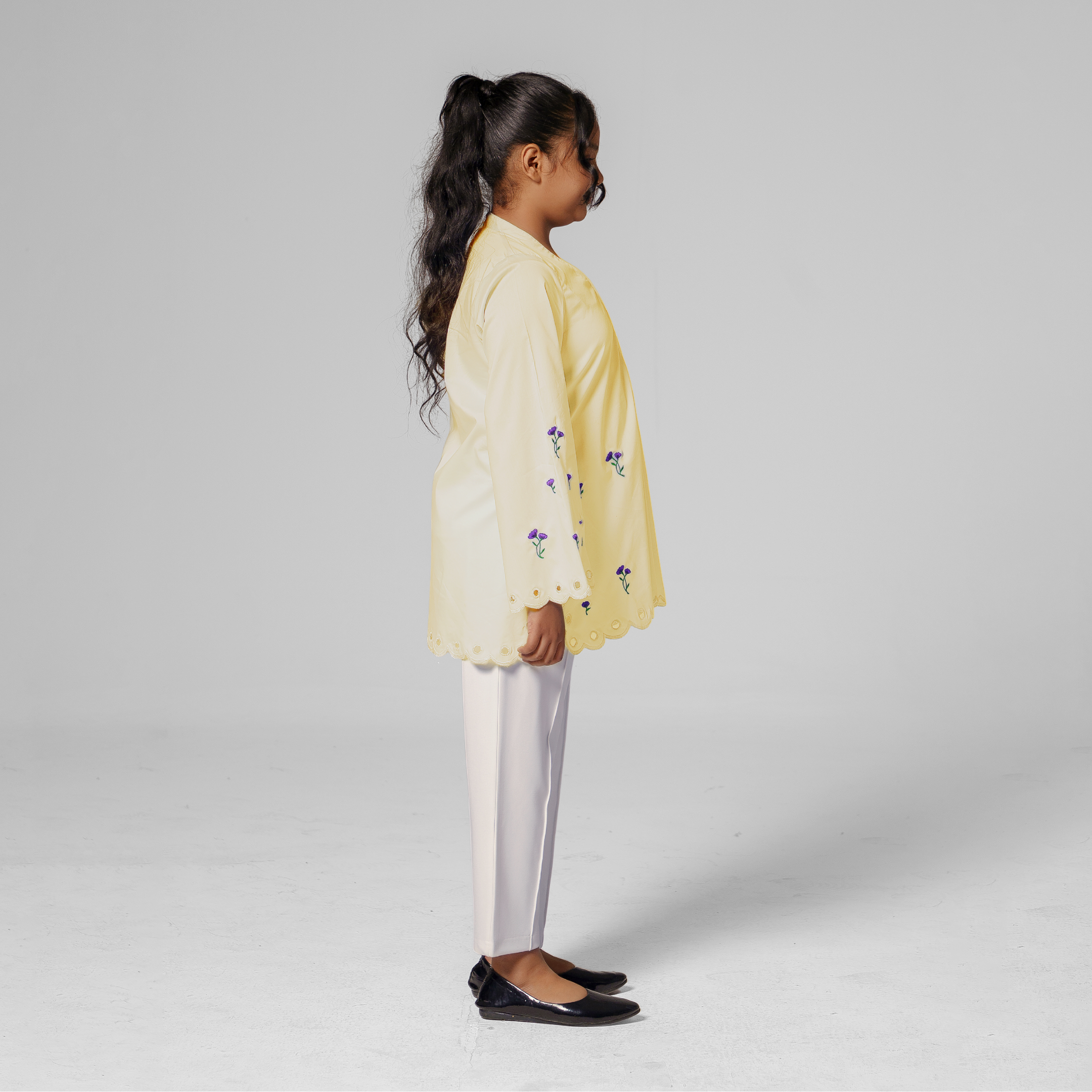 Girl’s Embroidered Single kurti