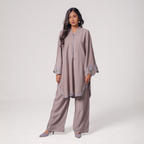 Sleeve Embroidered Co-Ord