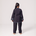 GIRL’S Sleeve Embroidered Co-Ord