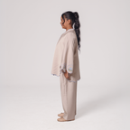 GIRL’S Sleeve Embroidered Co-Ord