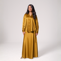 Luxe Satin Skirt Set