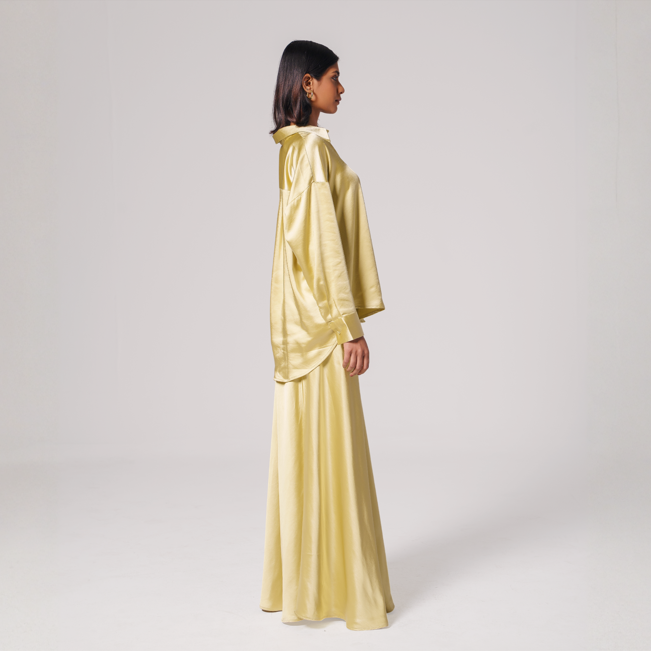 Luxe Satin Skirt Set