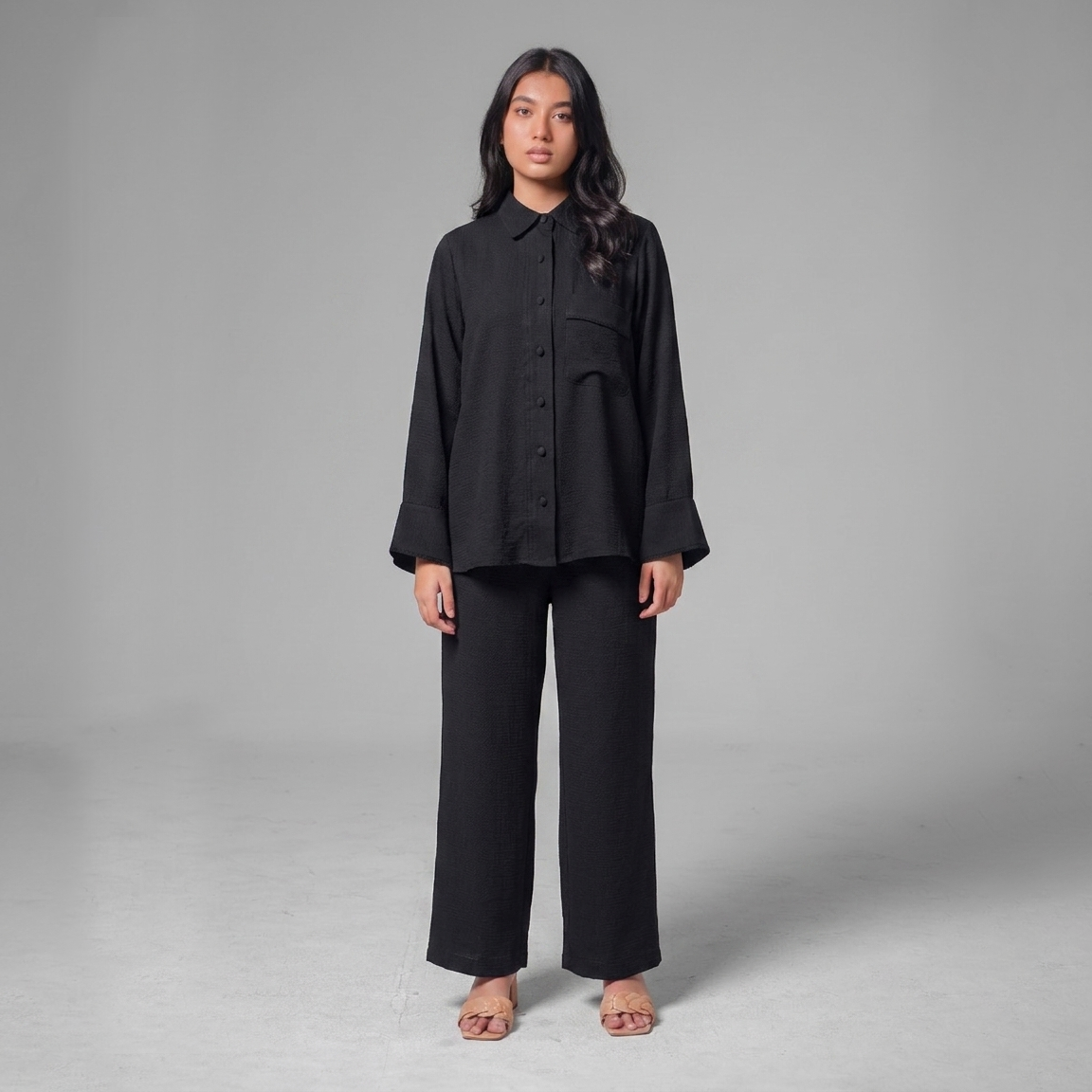 WOMEN’S EMBROIDERED CO-ORD SET