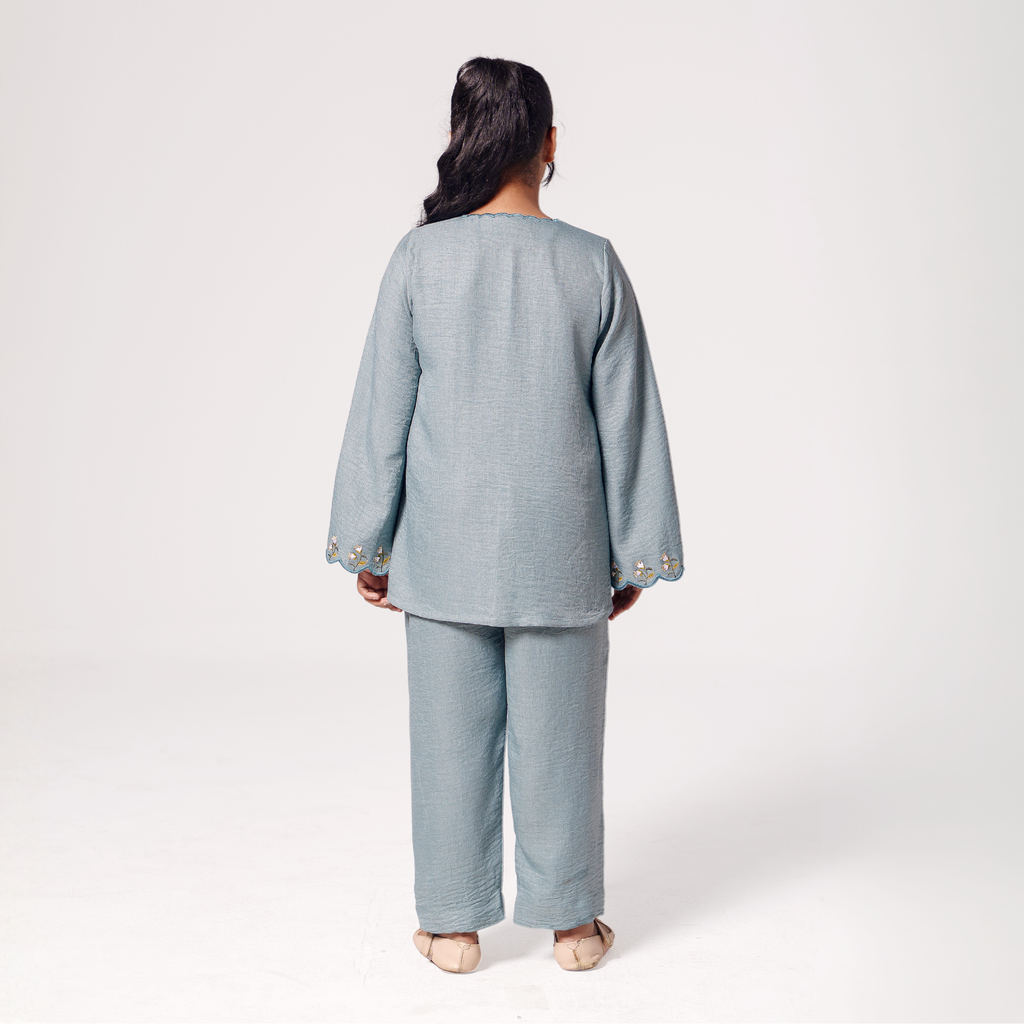 Girl’s Embroidered Co-Ord Set