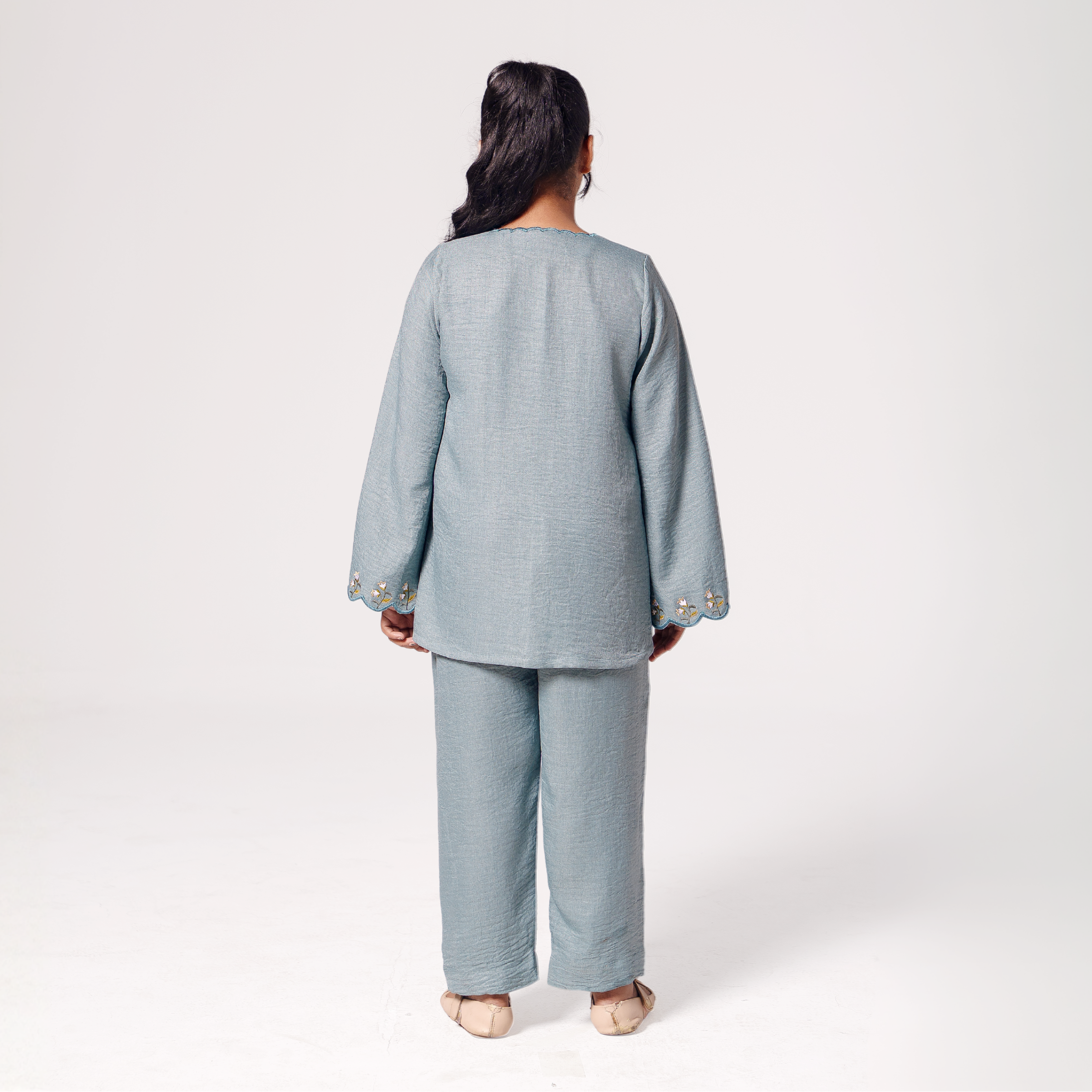 Girl’s Embroidered Co-Ord Set