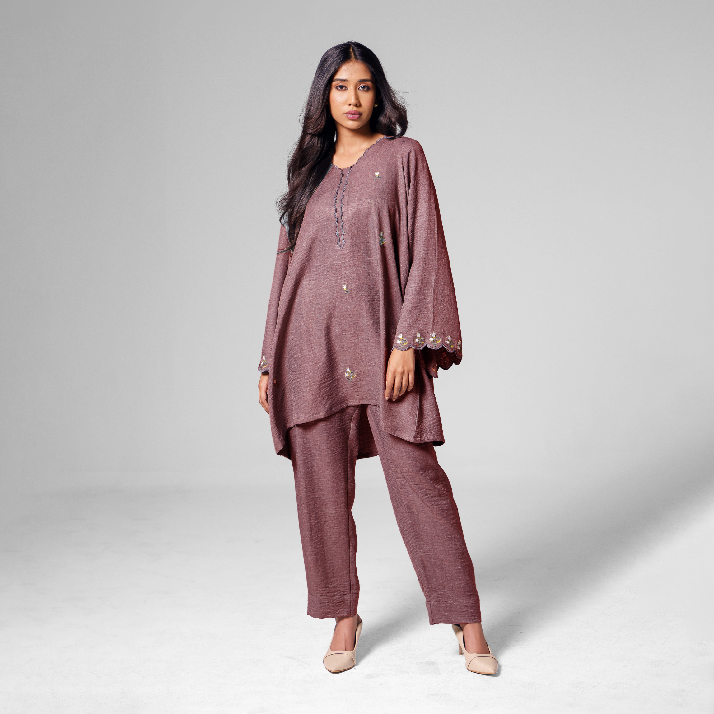 Embroidered Co-Ord Set
