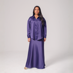 Luxe Satin Skirt Set