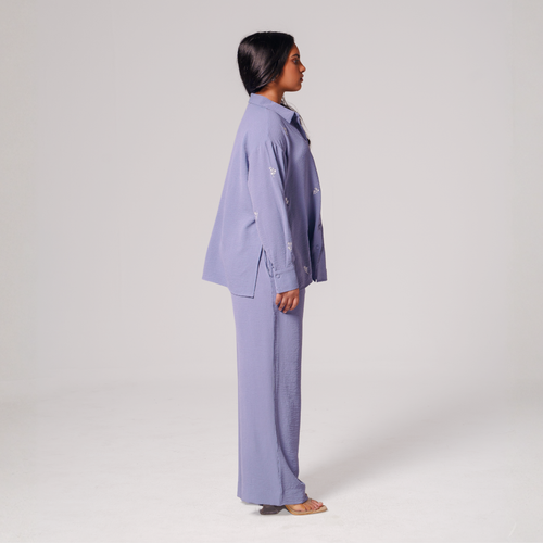 Bloom Embroidery Co-Ord Set