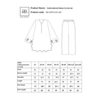 GIRL’S Sleeve Embroidered Co-Ord