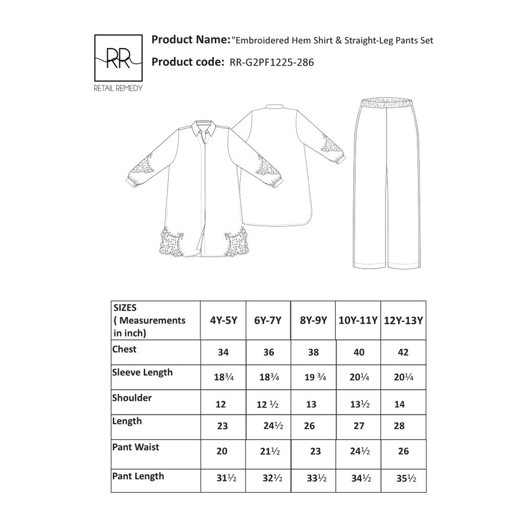 Girl’s Tunic Set
