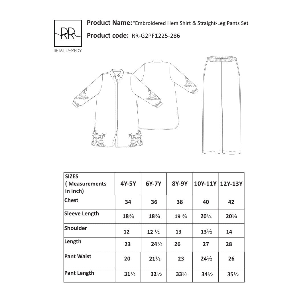 Girl’s Tunic Set