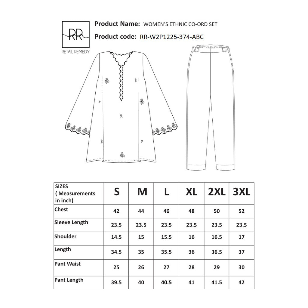 Embroidered Co-Ord Set