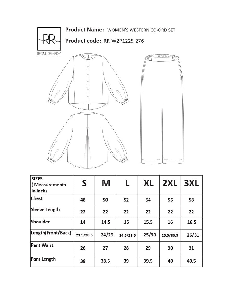 Minimal Western co ord set