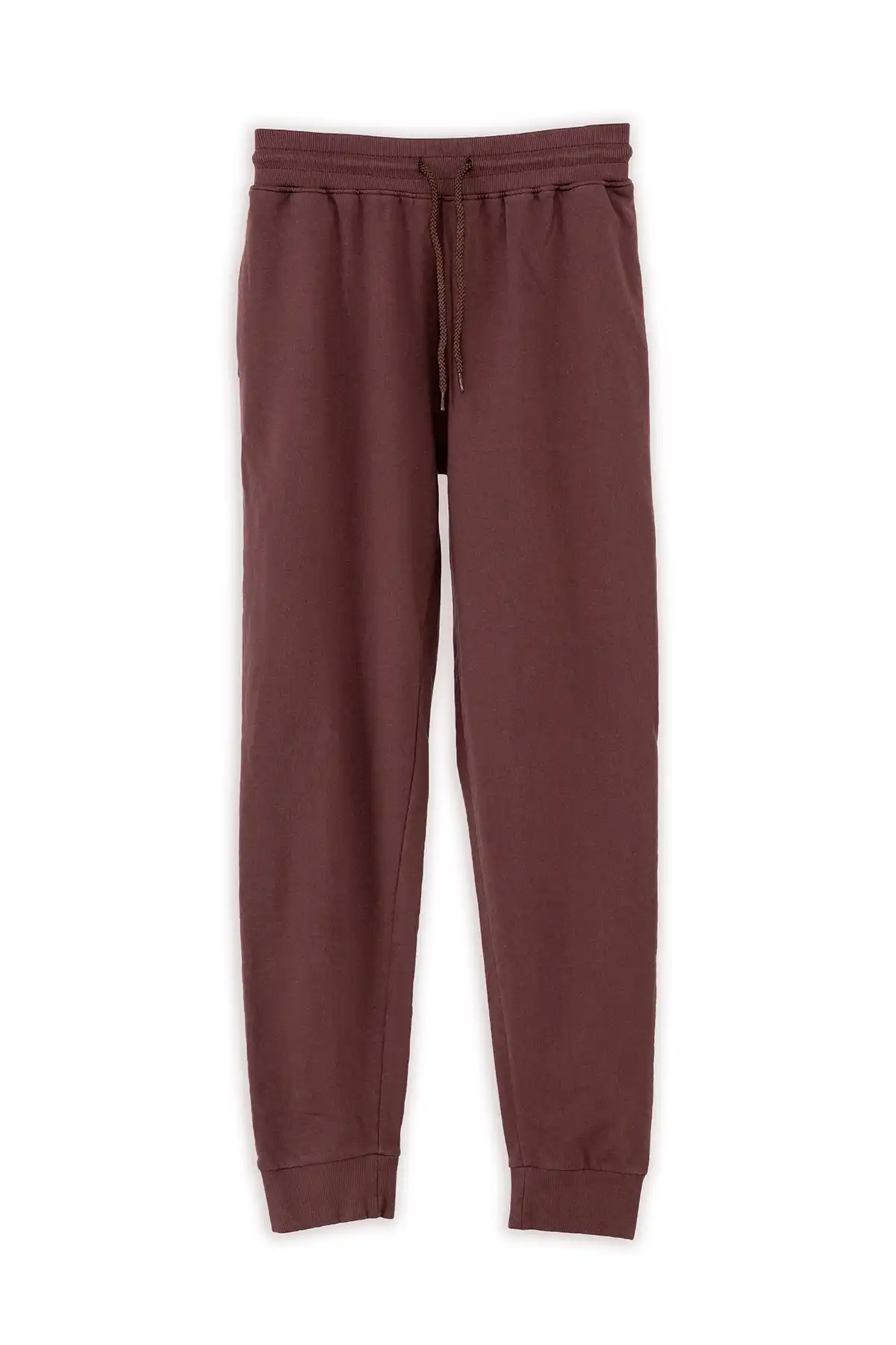 Regular Fit Unisex Joggers - Coco Brown