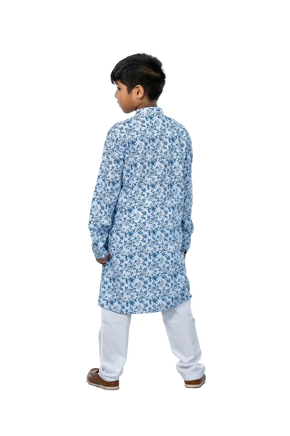 Boy's Regular Fit Panjabi - Multi Color AOP