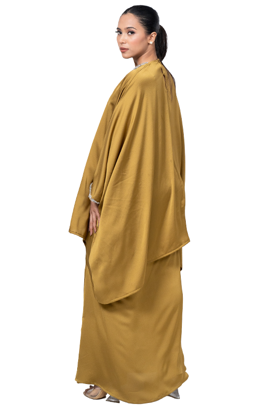Skirt kaftan (RR-WSK2P0224 04) Golden Brown