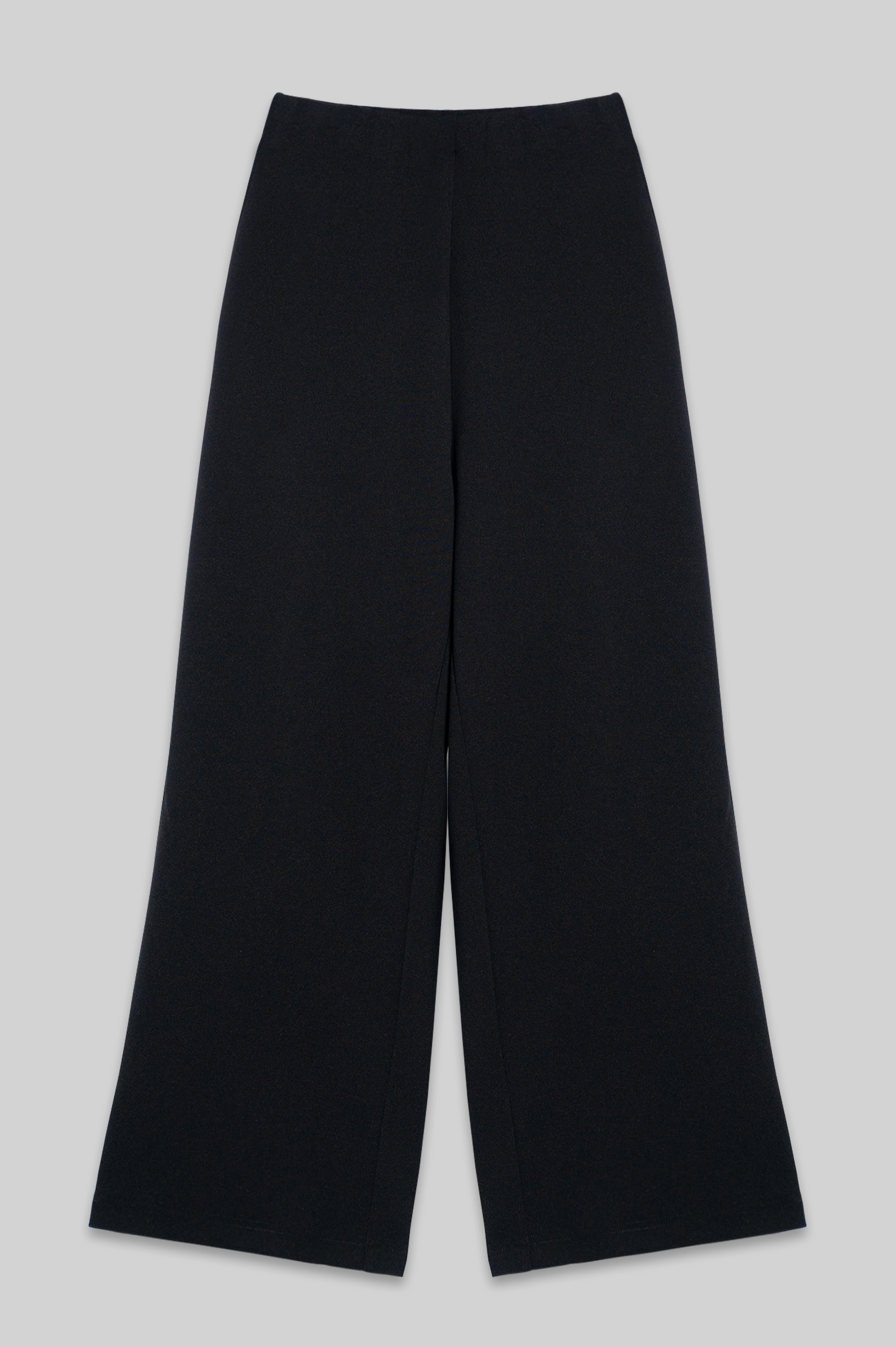 Women'S Wide Legged Pant(Rr-Wp0724-32A)Jet Black