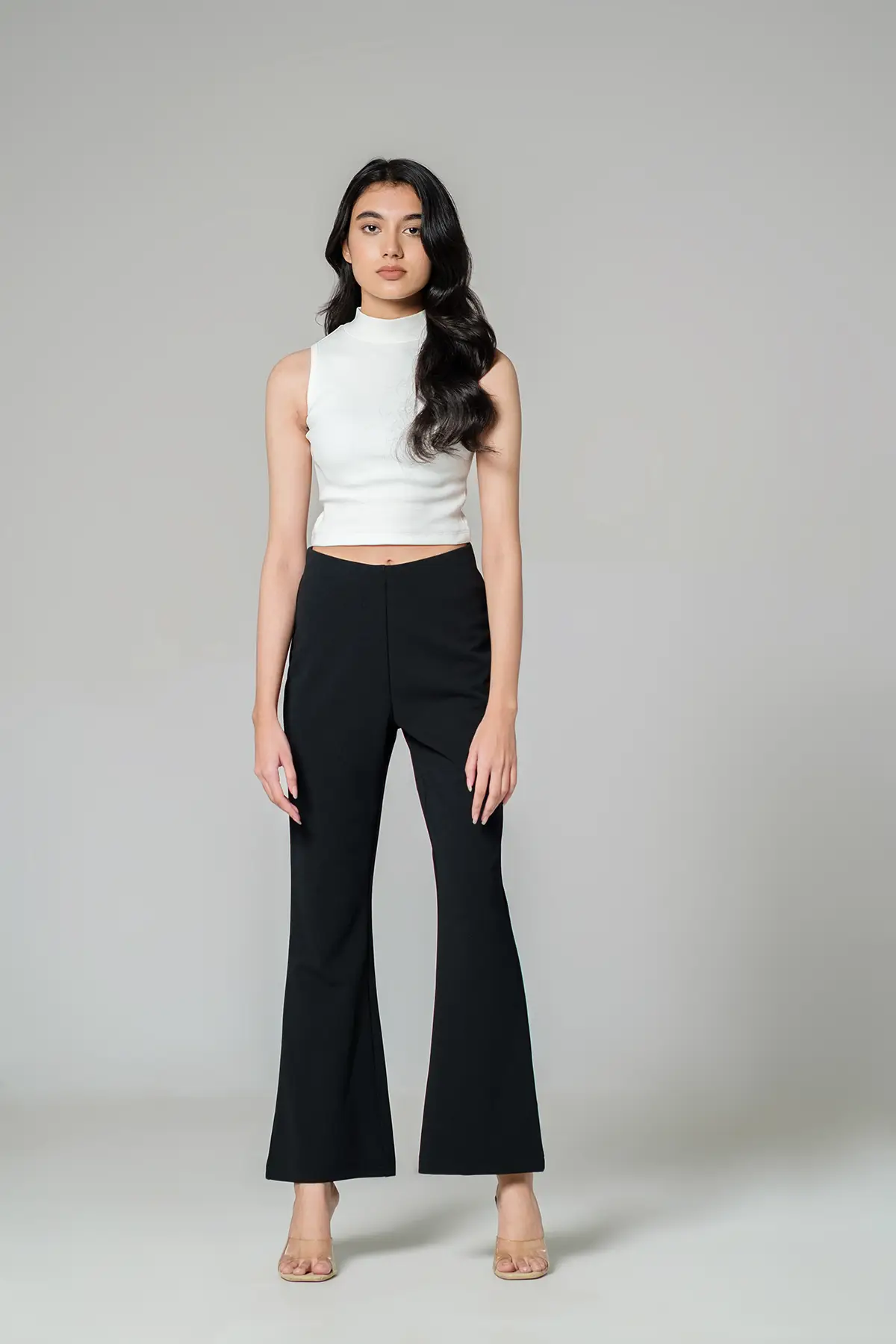 Women'S Flare Pant(Rr-Wp0724-30A)Black