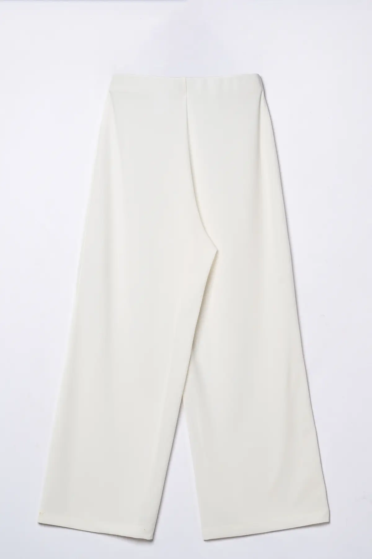 Women'S Wide Legged Pant(Rr-Wp0724-32B)White