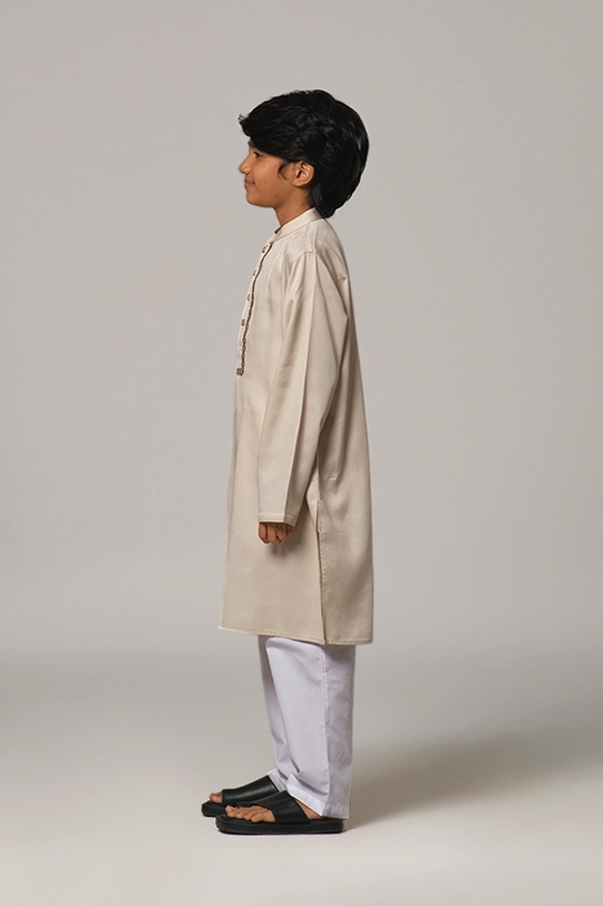 Boys Panjabi(RR-BP1224-10A)Off white