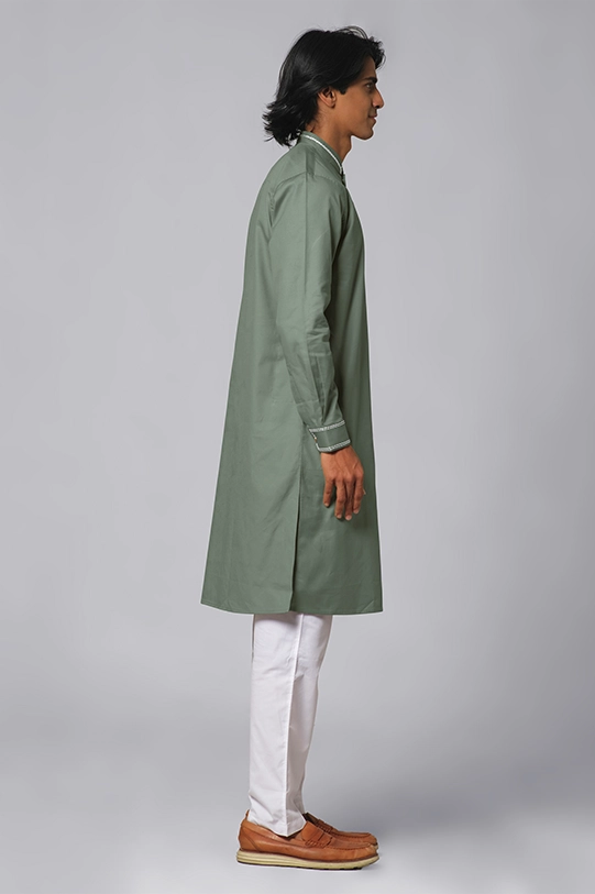 Men's Panjabi(RR-MP1224-09A)Green