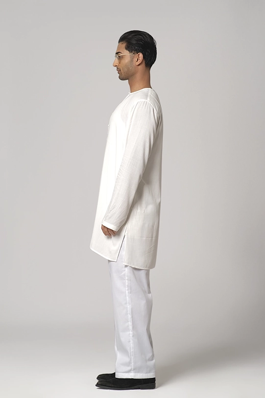 Men's Panjabi(RR-MP1224-02A)White