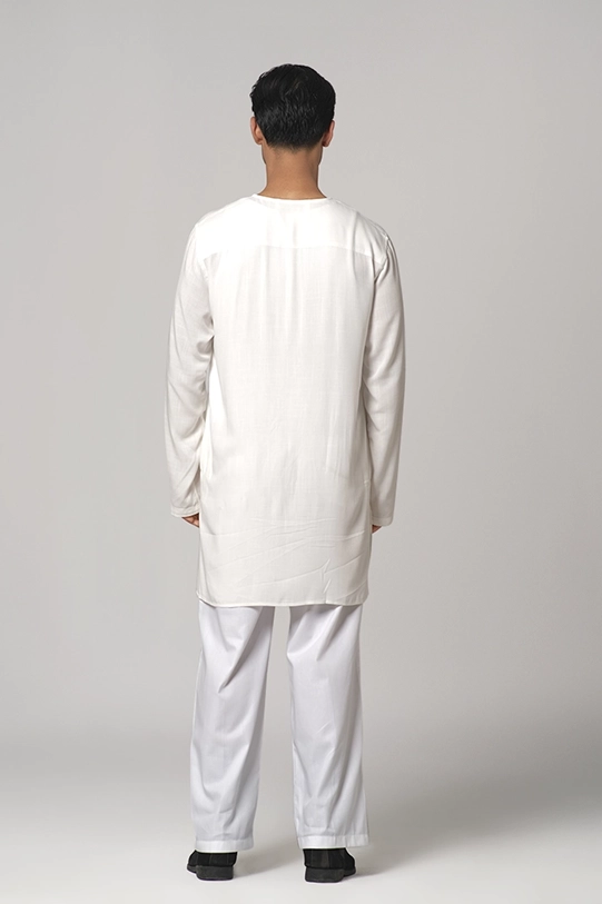 Men's Panjabi(RR-MP1224-02A)White