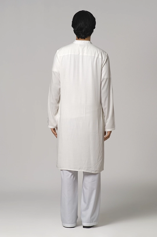 Men's Panjabi(RR-MP1224-01A)White