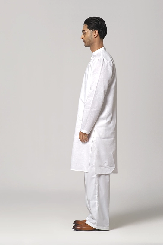 Men's Panjabi(RR-MP1224-07E)White