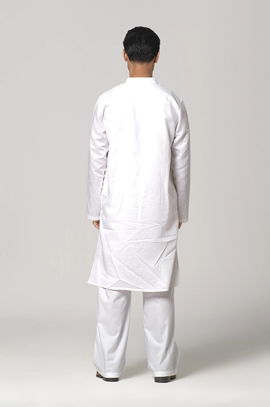 Men's Panjabi(RR-MP1224-07E)White