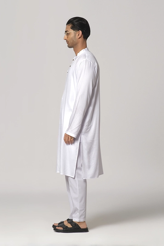 Men's Panjabi(RR-MP1224-13A)White