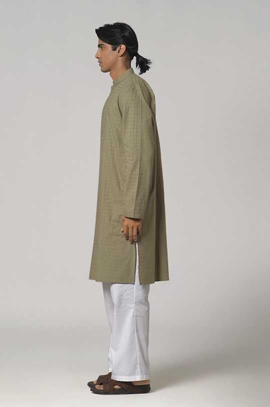 Men's Panjabi(RR-MP1224-19)Olive