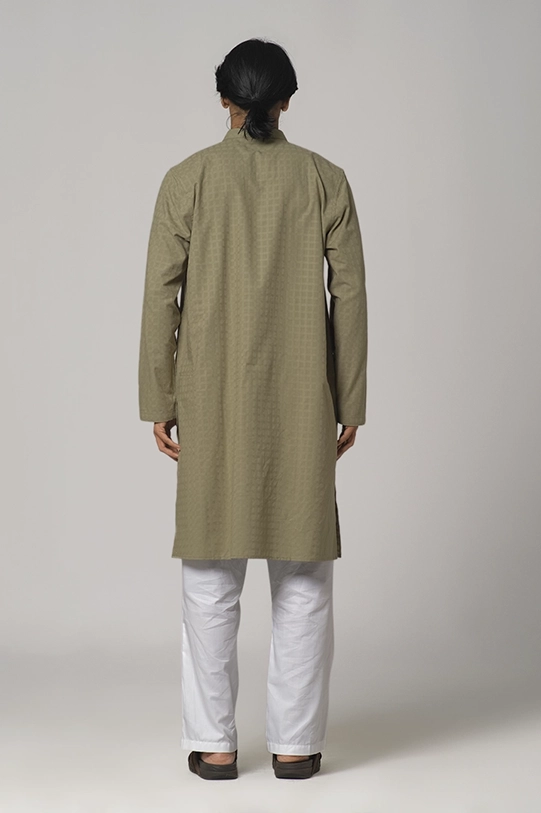 Men's Panjabi(RR-MP1224-19)Olive