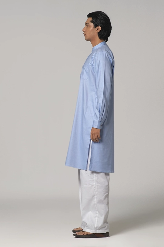 Men's Panjabi(RR-MP1224-12A)Blue