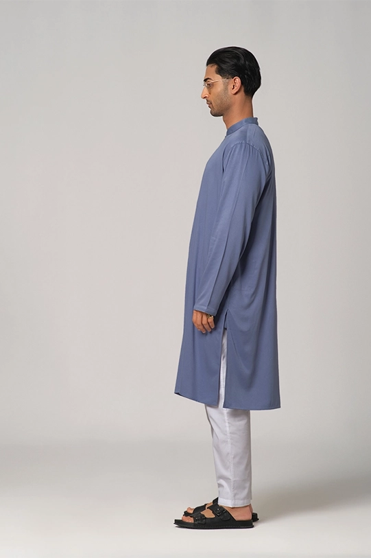 Men's Panjabi(RR-MP1224-10D)Blue