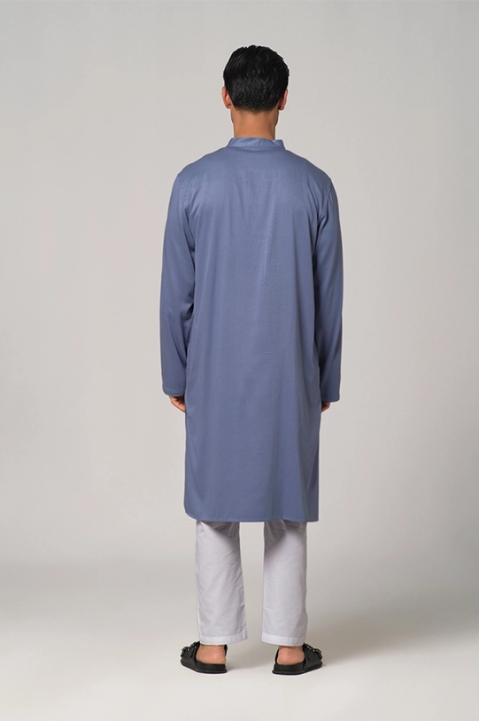 Men's Panjabi(RR-MP1224-10D)Blue