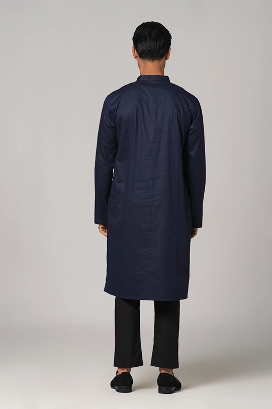 Men's Panjabi(RR-MP1224-17A)Navy