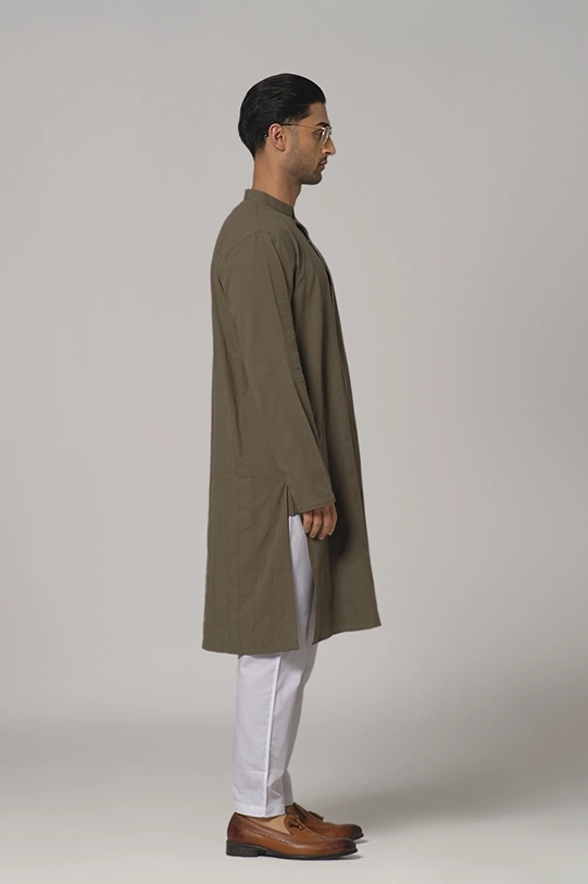 Men's Panjabi(RR-MP1224-16C)Olive