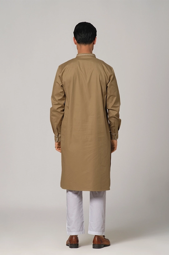 Men's Panjabi(RR-MP1224-09C)Beige